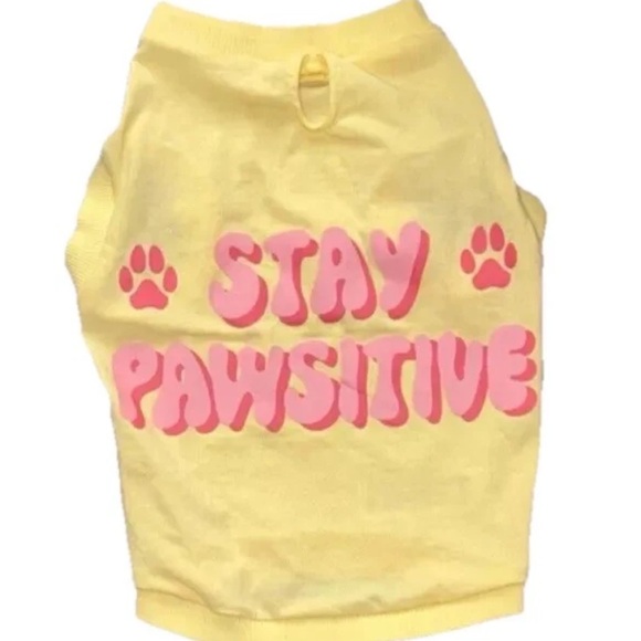 Old Navy Other - Dog T-Shirt with Graphic Yellow Small Old Navy NWOT